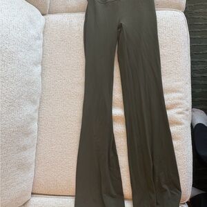 lululemon athletica Olive-Tone Flare Leg Pants